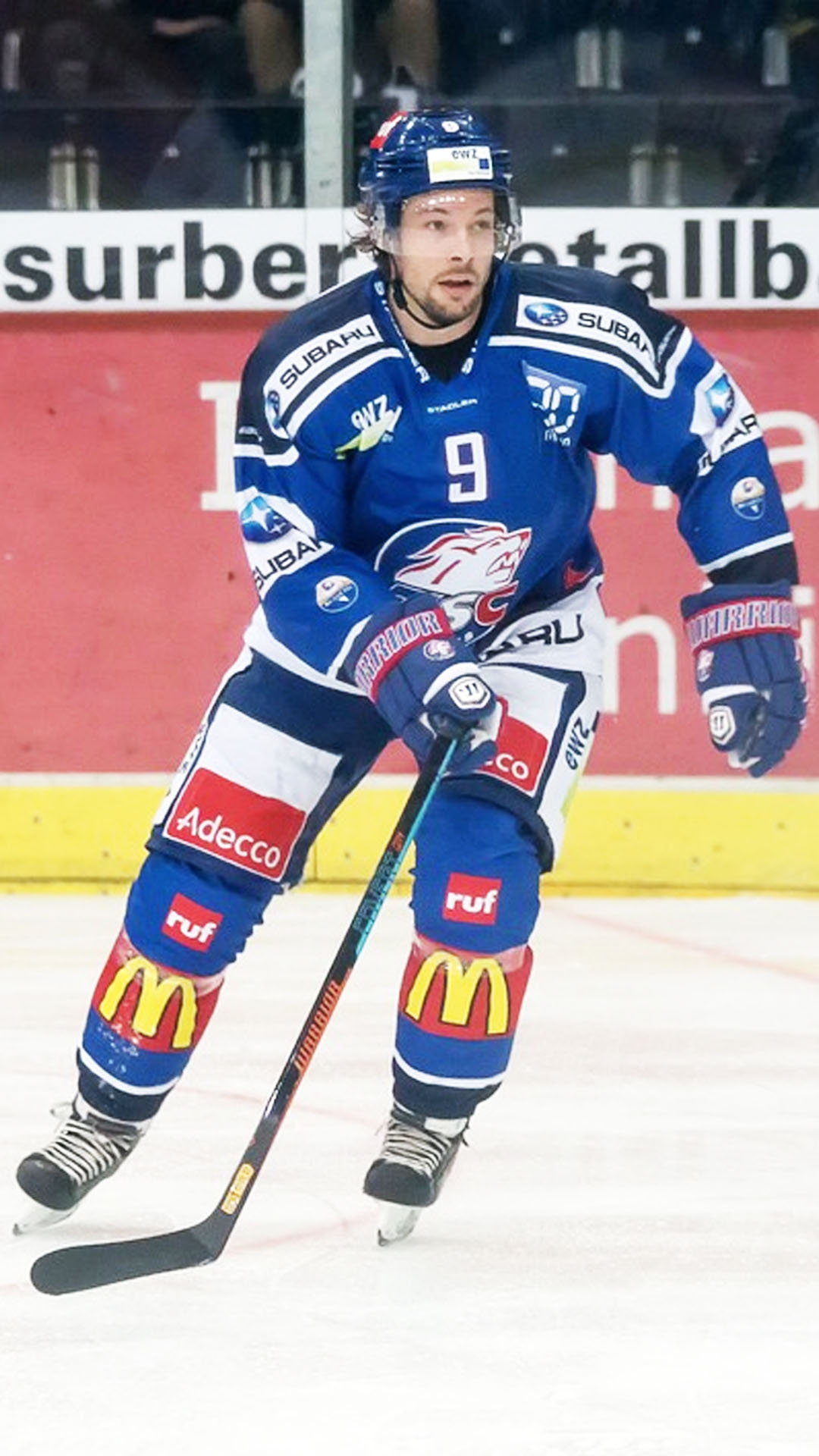 Joueur de Hockey sur glace lors d'un match